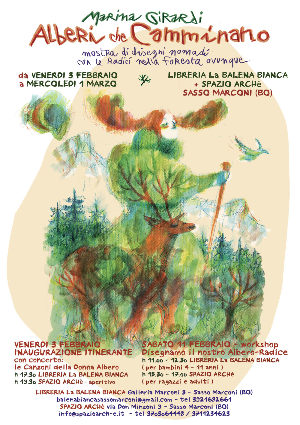 Alberi che Camminano a Sasso Marconi (BO)